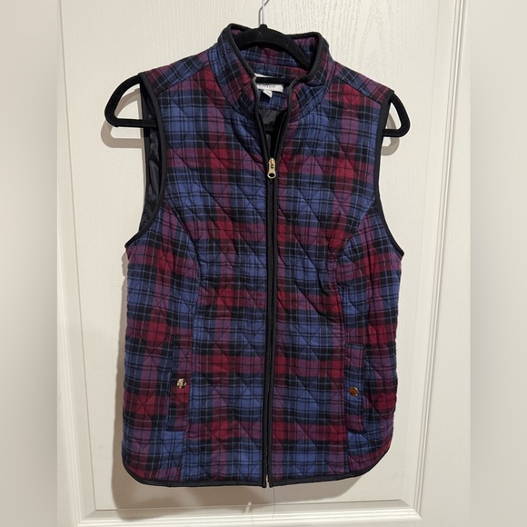 croft & barrow Jackets & Blazers - Croft & Barrow Plaid vest - Blue and Red